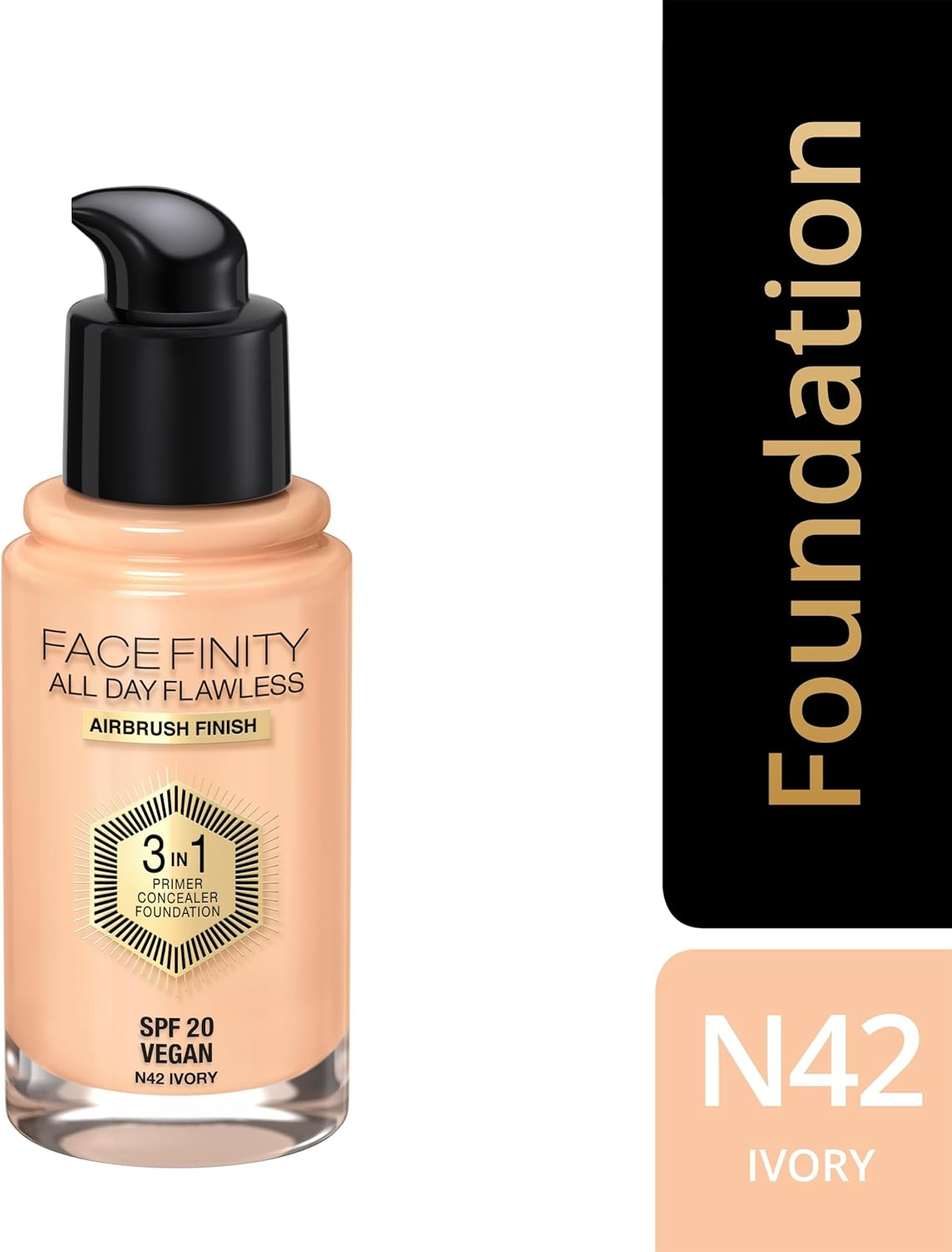 Max Factor Facefinity 3-In-1 Foundation Ivory 42 image number 5