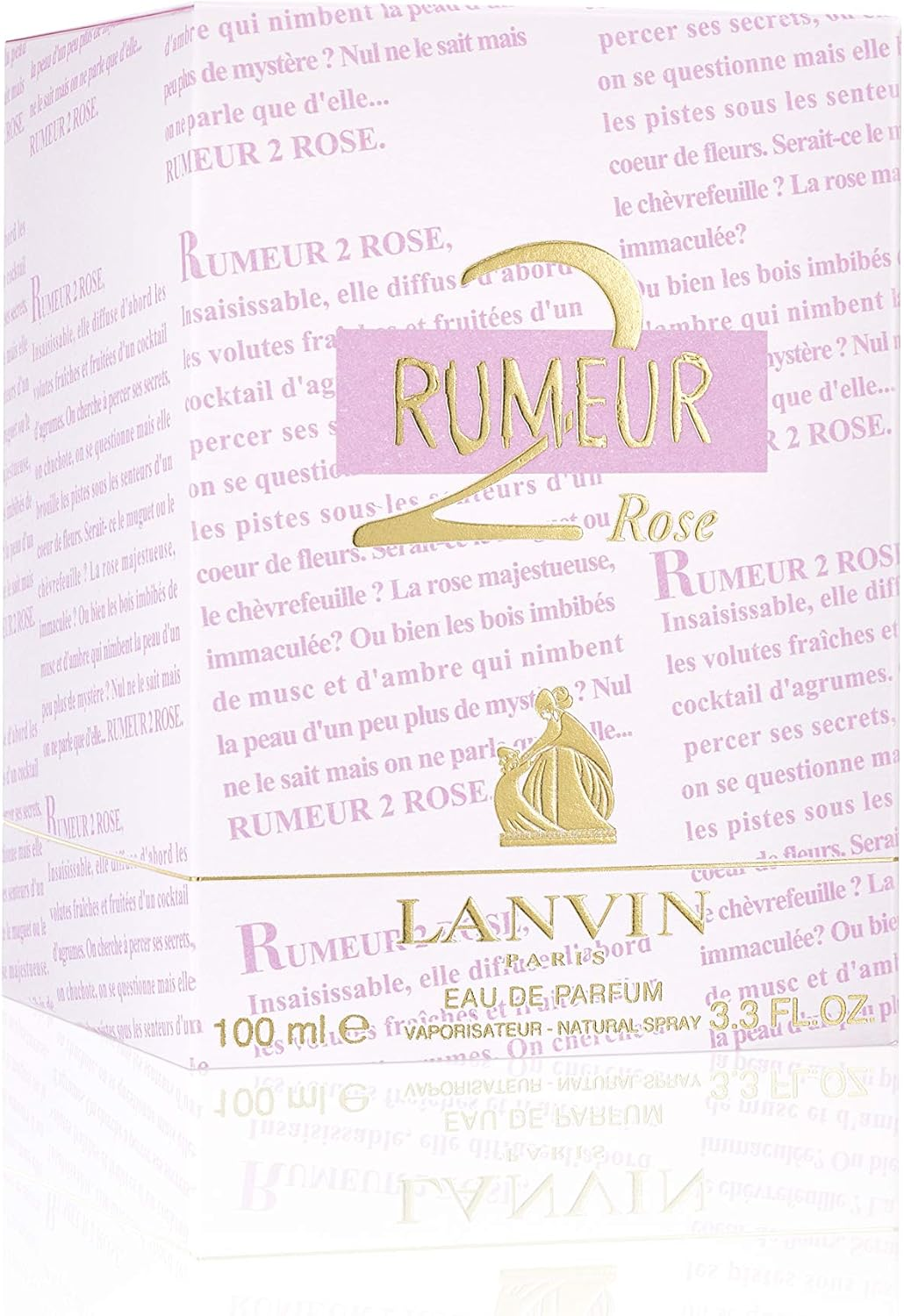 Lanvin Rumeur 2 Rose Eau De Parfum Spray 3.3 Oz/ 100 Ml, 368 G, 100 Milliliter (163031) image number 3