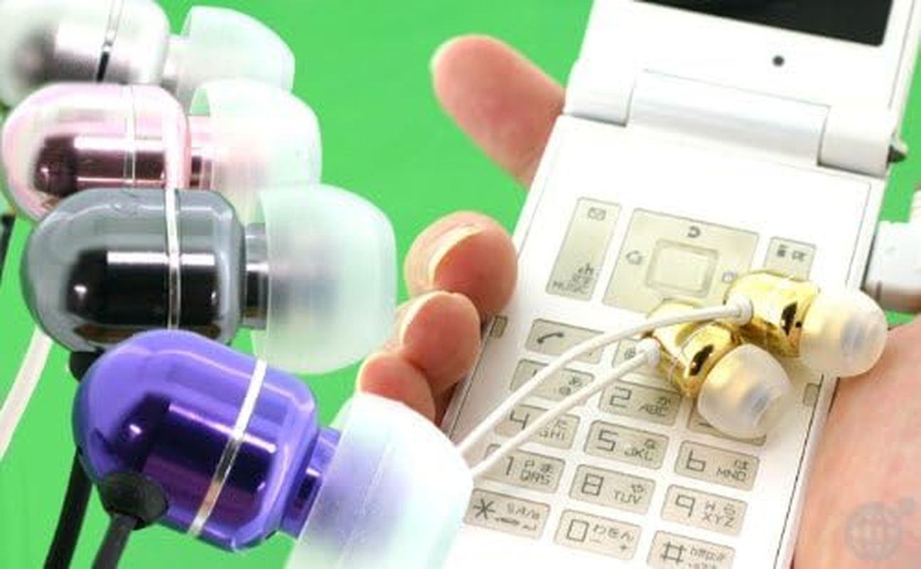 Owtec Earphones In-Ear Type Portable Flat Connector OWL-EP816/FTC(YG) - Gold image number 3