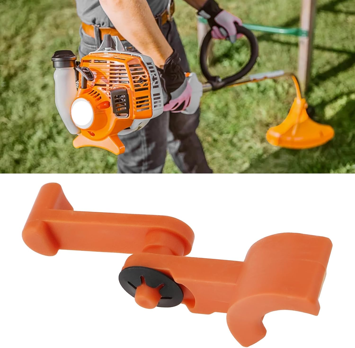 Ecsing Lawn Mower Choke Lever 4140-141-3700 Compatible with Stihl BG45 BG46 BG55 BG65 BG85 FS38 FS40 FS45 FS46 FS55 image number 4