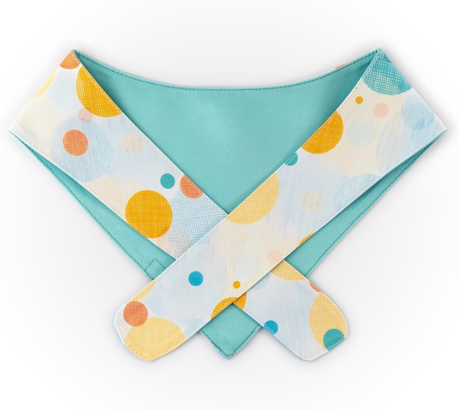 Paws Boutique Premium Dog Bandana/Scarf | Design: Joy | Reversible Dual Layered/Sided | Small, Medium & Large Pets | Unique Style | Cute Accessories for Puppies & Dogs (L)