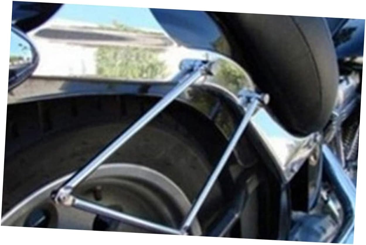 GANAZONO 1Set Durable Motorcycle Saddle Bag Support Rack Easy to Install Mounting Bracket for Long Distance and Trips Motorcycle Accessory for Panniers