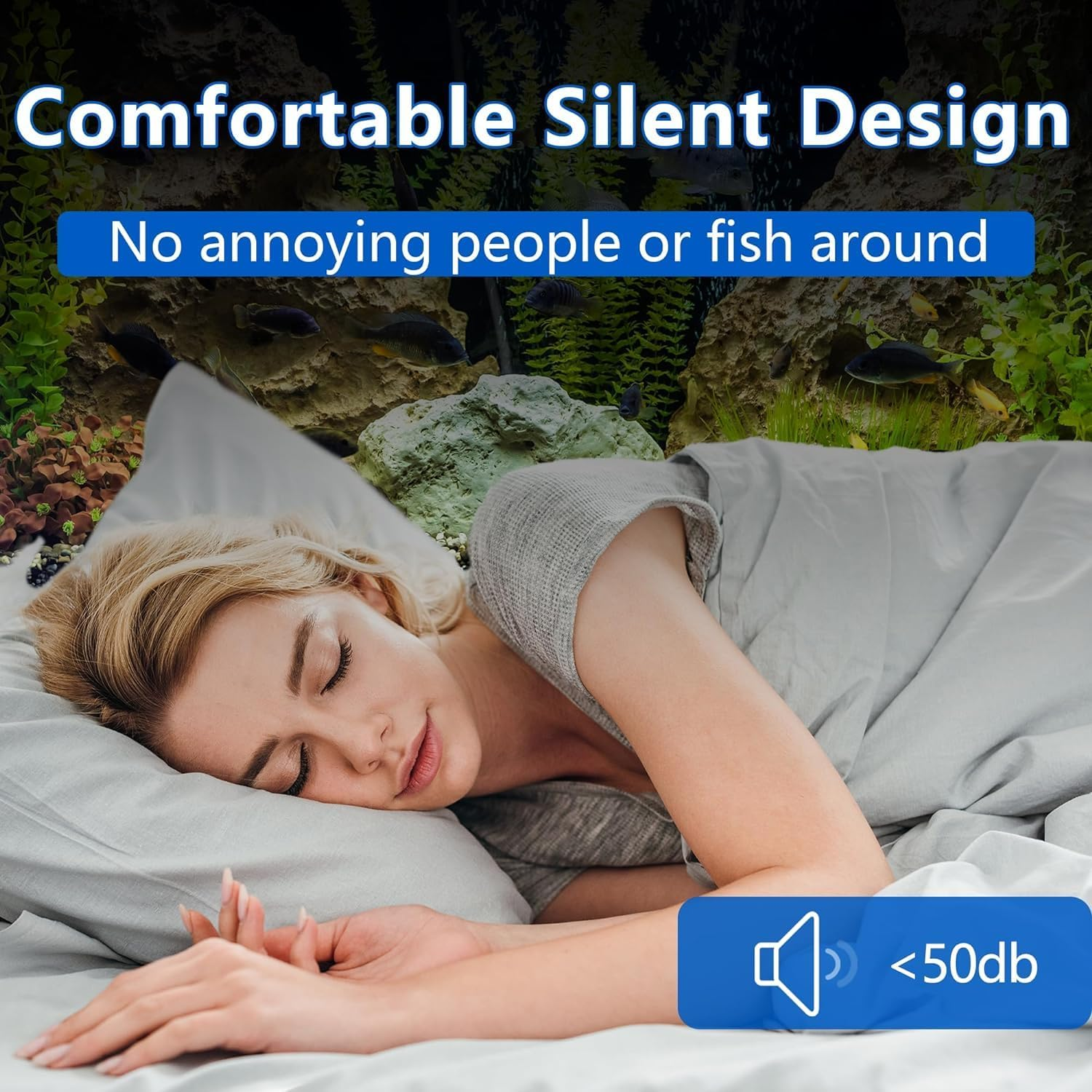 Solar Pond Aerator - 4W Aquarium Air Pump Oxygenator with 3 Modes, Battery Powered for Outdoor Ponds, Small Fish Pools, Stock Tanks, Hydroponics image number 2