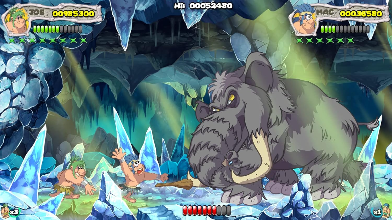 New Joe and Mac: Caveman Edition - T-Rex Edition for Nintendo Switch