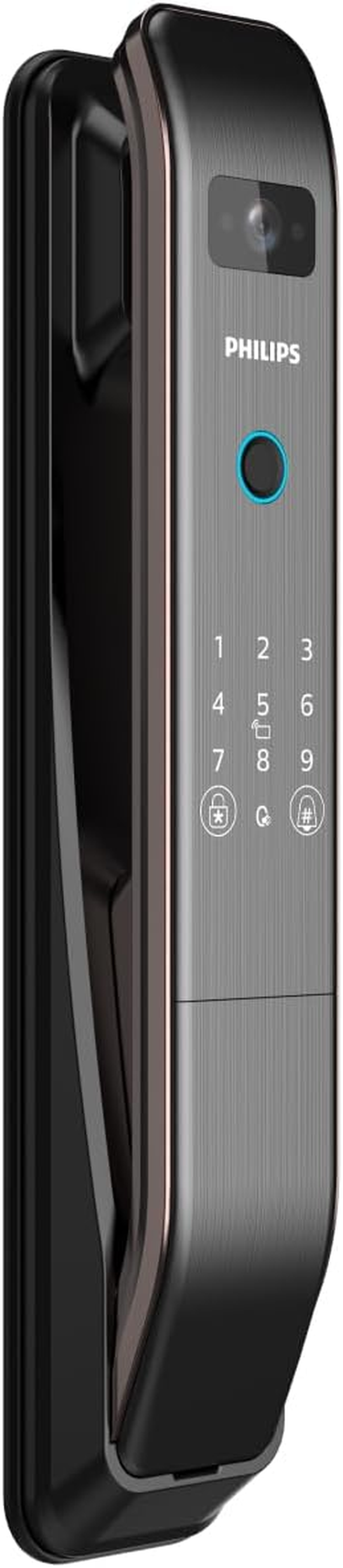 Philips Easykey Smart Photo Capture & Doorbell Smart Door Lock Australia - Smart Lock, Smart Door Lock Australia, Fingerprint Lock, Smart Home, Home Improvement, Keyless Door Lock, Safety Lock -Copper