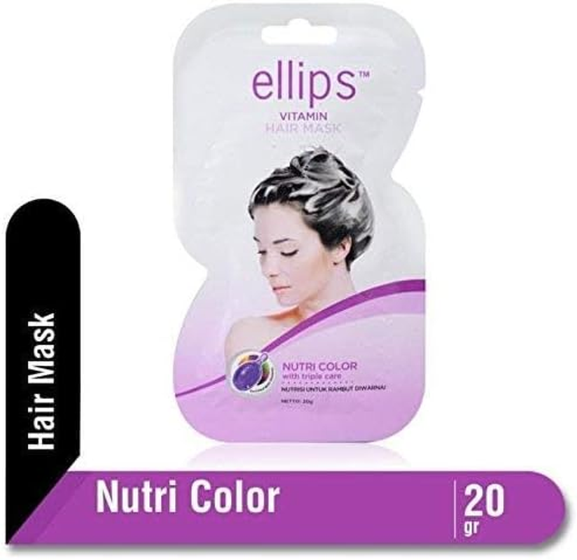 Ellips Hair Mask - Nutri Colour, 20 Gramme (Pack of 4)