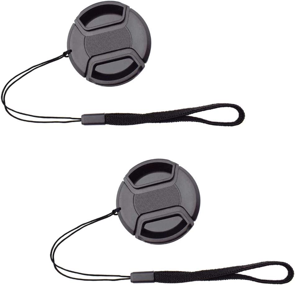 2PCS 58Mm Lens Cap Cover for AF-P NIKKOR 70-300Mm F/4.5-6.3G ，Canon EF-S 18-55Mm F/3.5-5.6 Is,Af-S DX NIKKOR 55-300Mm F/4.5-5.6G ED VR Lens, for Nikon Canon Sony and Other Lenses with 46 Mm Thread image number 5