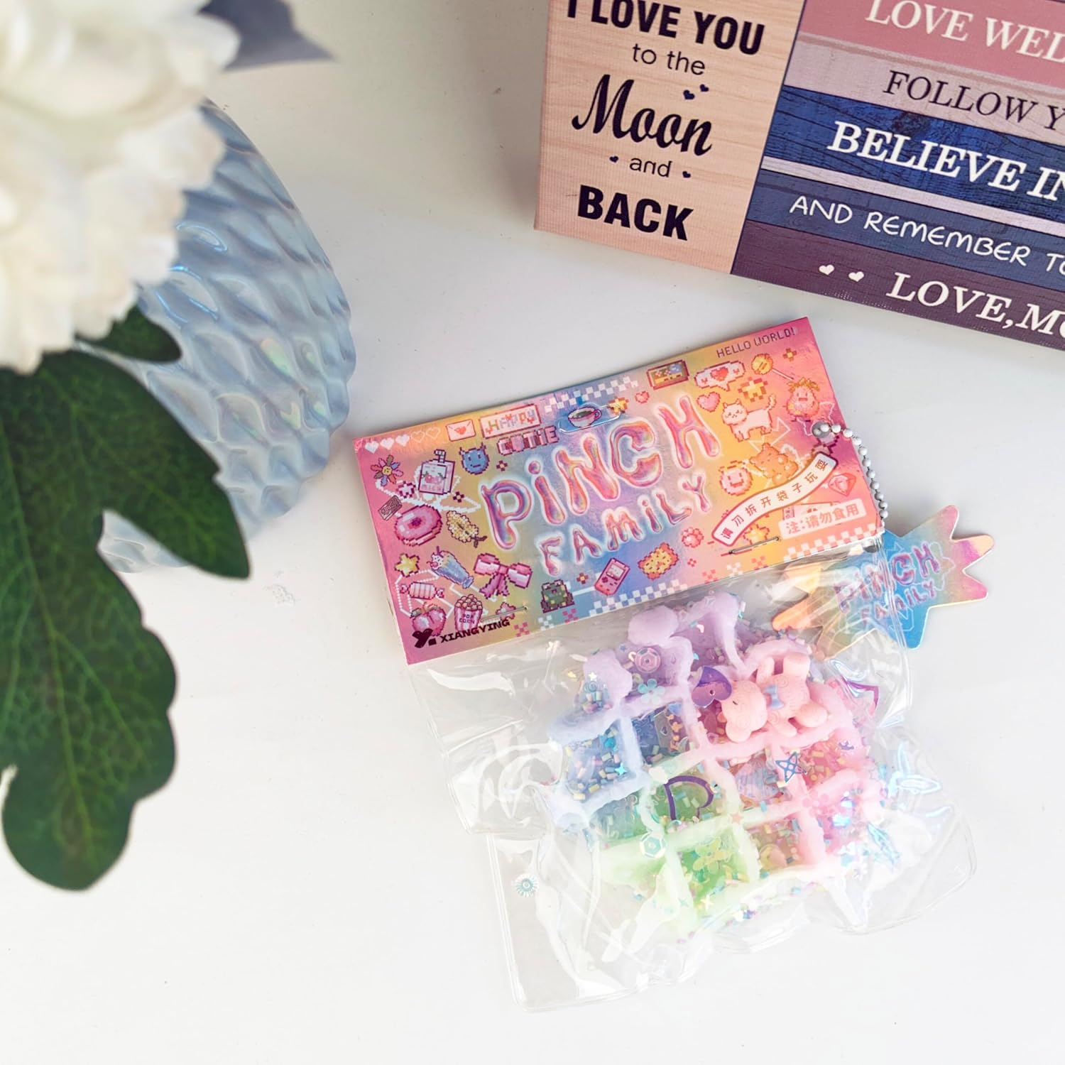 1 Pcs Taba Squishy Kawaii Squishy Fidget Toy Kit, Cute Squishy'S Sensory Toys, Pinch Family Squishy Toys, Stress Relief for Party Favors, Mochi Squishy Kit for Adults (Colorful) image number 5