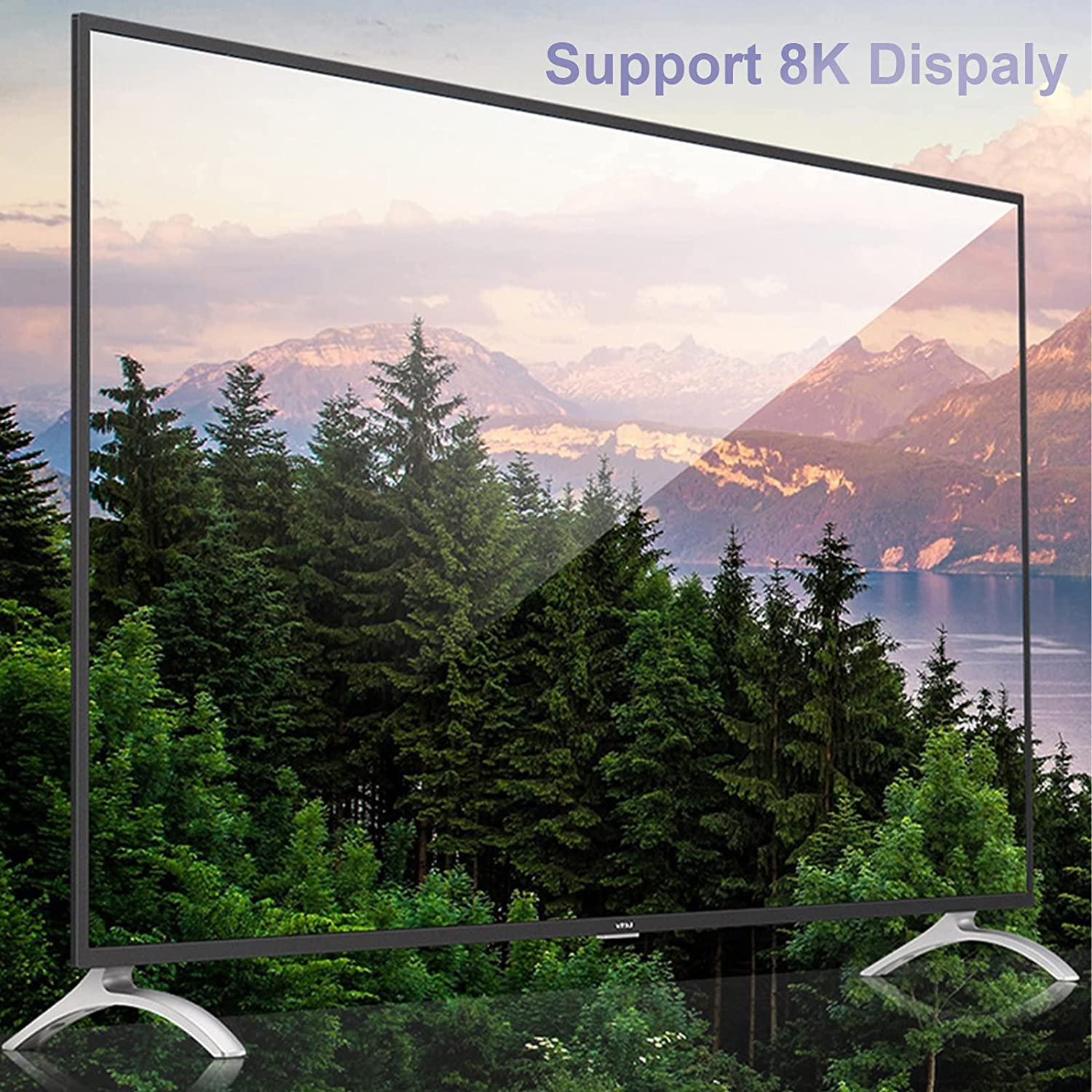 Short Extension USB C Cable 10 Cm Flexible Thunderbolt 4 3 USB4, PD 100W Quick Charge, 8K Video, 40Gbps Data Transfer for External SSD, EGPU, Docking, Macbook, Ipad, Hub, Phone, Powerbank image number 2