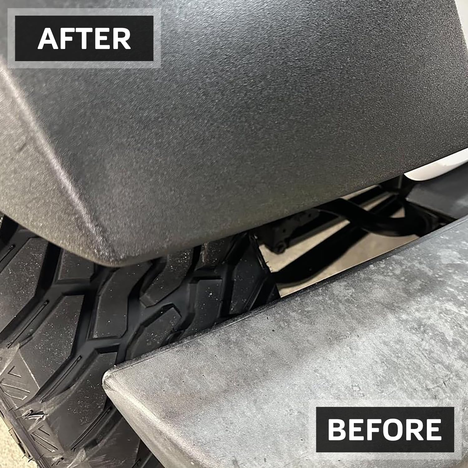 Graphene Plastic Restorer Trim Kit - Crystal Coating Plastic Restorer for Cars - Rubber Vinyl Headlight Restoration Restore a Finish Back to Black Shine Exterior Auto Detailing Supplies image number 1