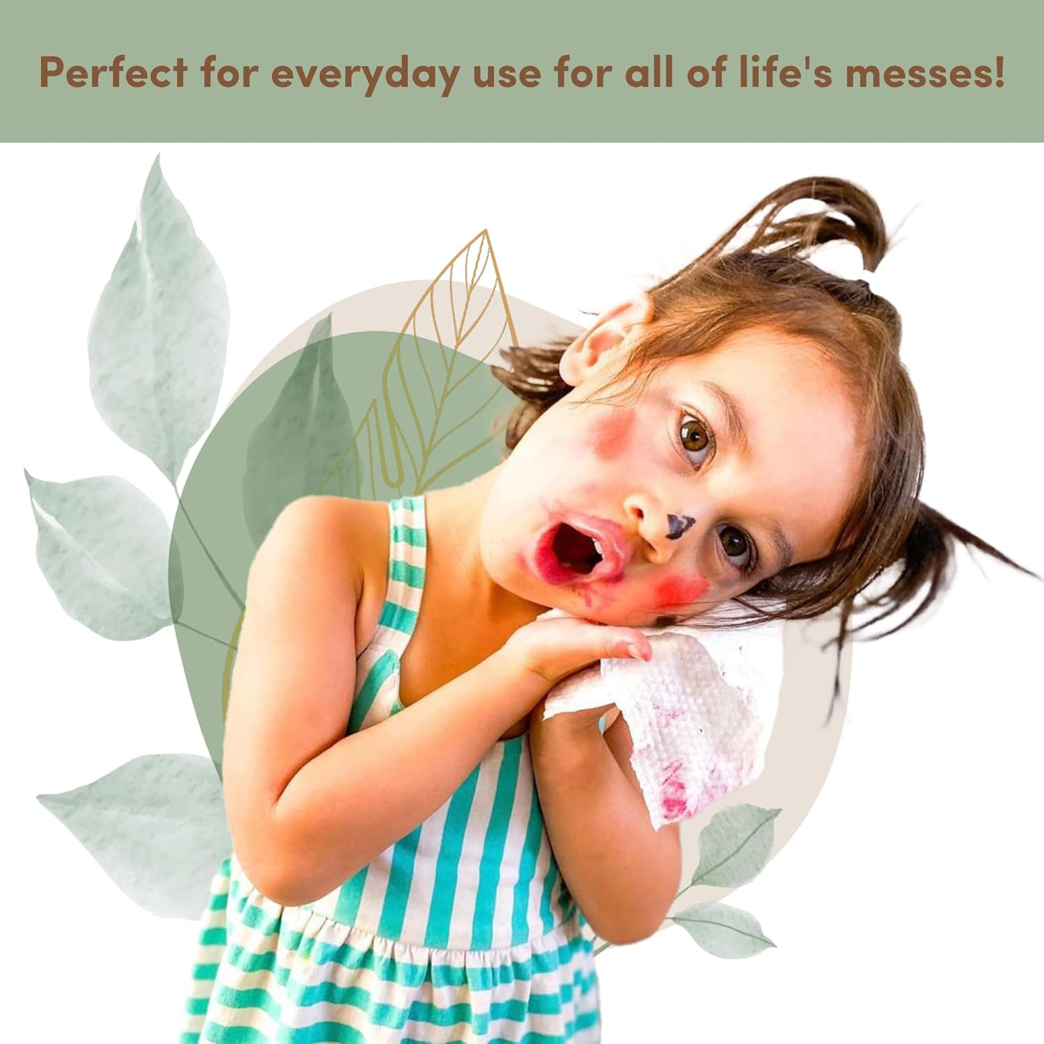 Terra Bamboo Baby Pure Water Wipes &ndash; 99.7% Pure New Zealand Water, 100% Biodegradable Bamboo Fiber, 0% Plastic, Unscented, Suitable for Sensitive Skin &ndash; 12 Packs (840 Wipes) image number 2