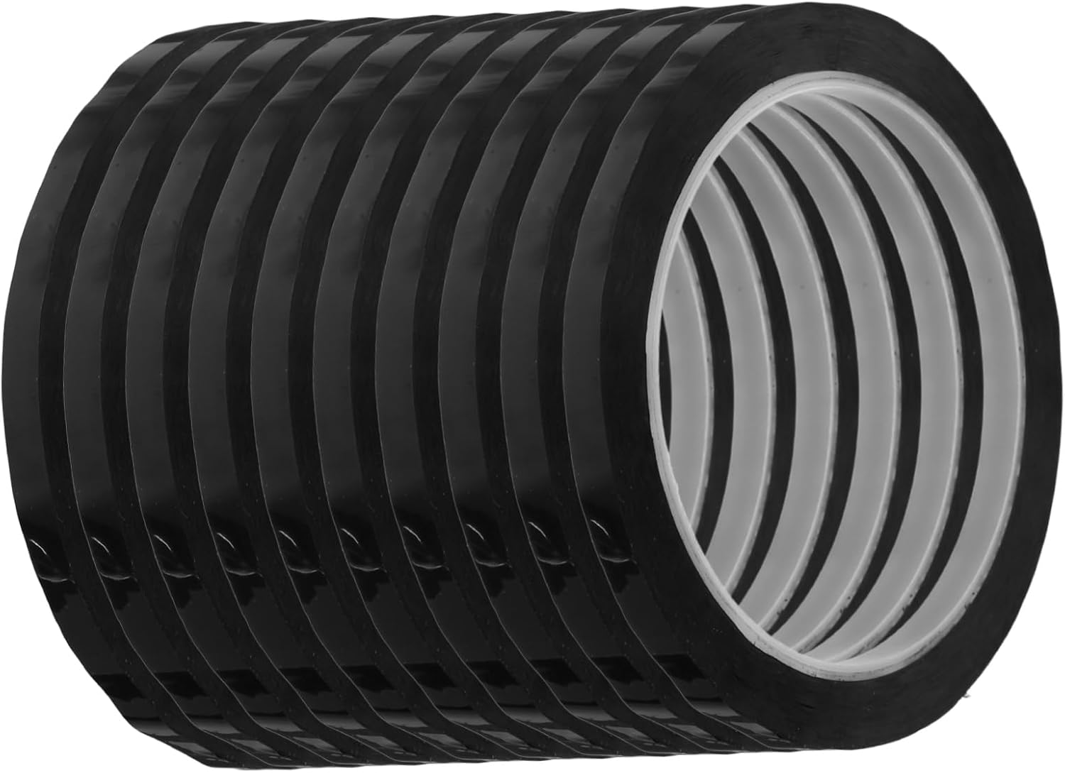 10Pcs Dry Erase Board Tape Whiteboard Pinstripe Adhesive Thin Vinyl Tape for Chart Mirror Craft Car Striping image number 3