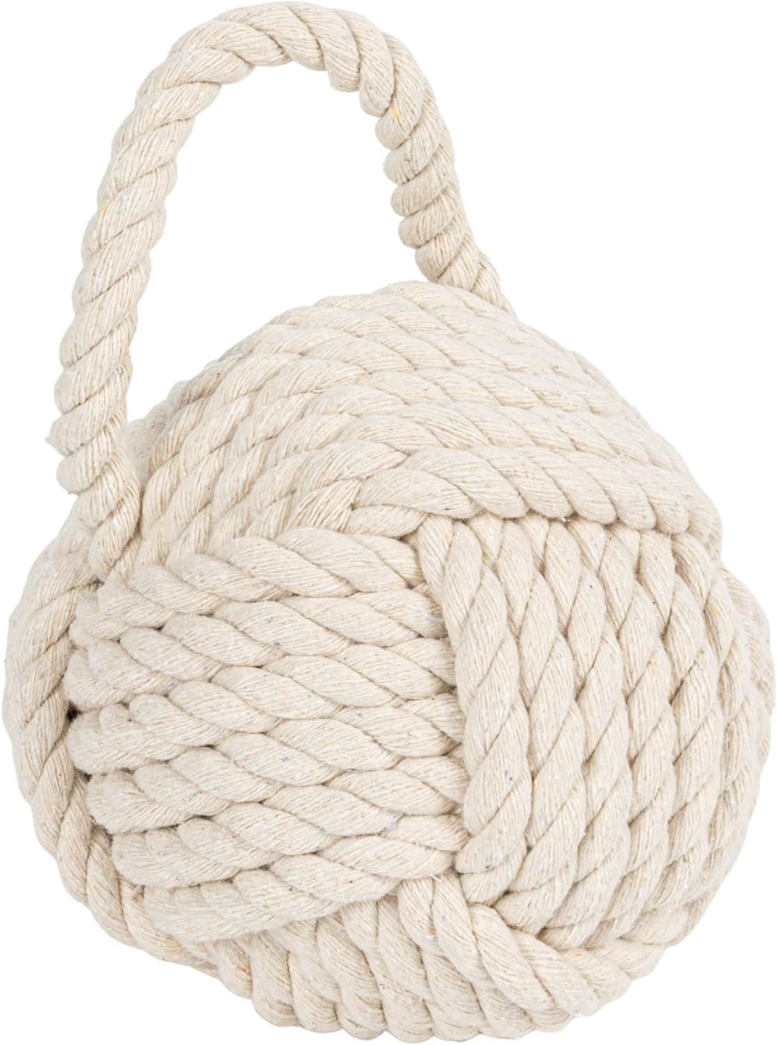 Blue Rope Knot Cotton Door Stop