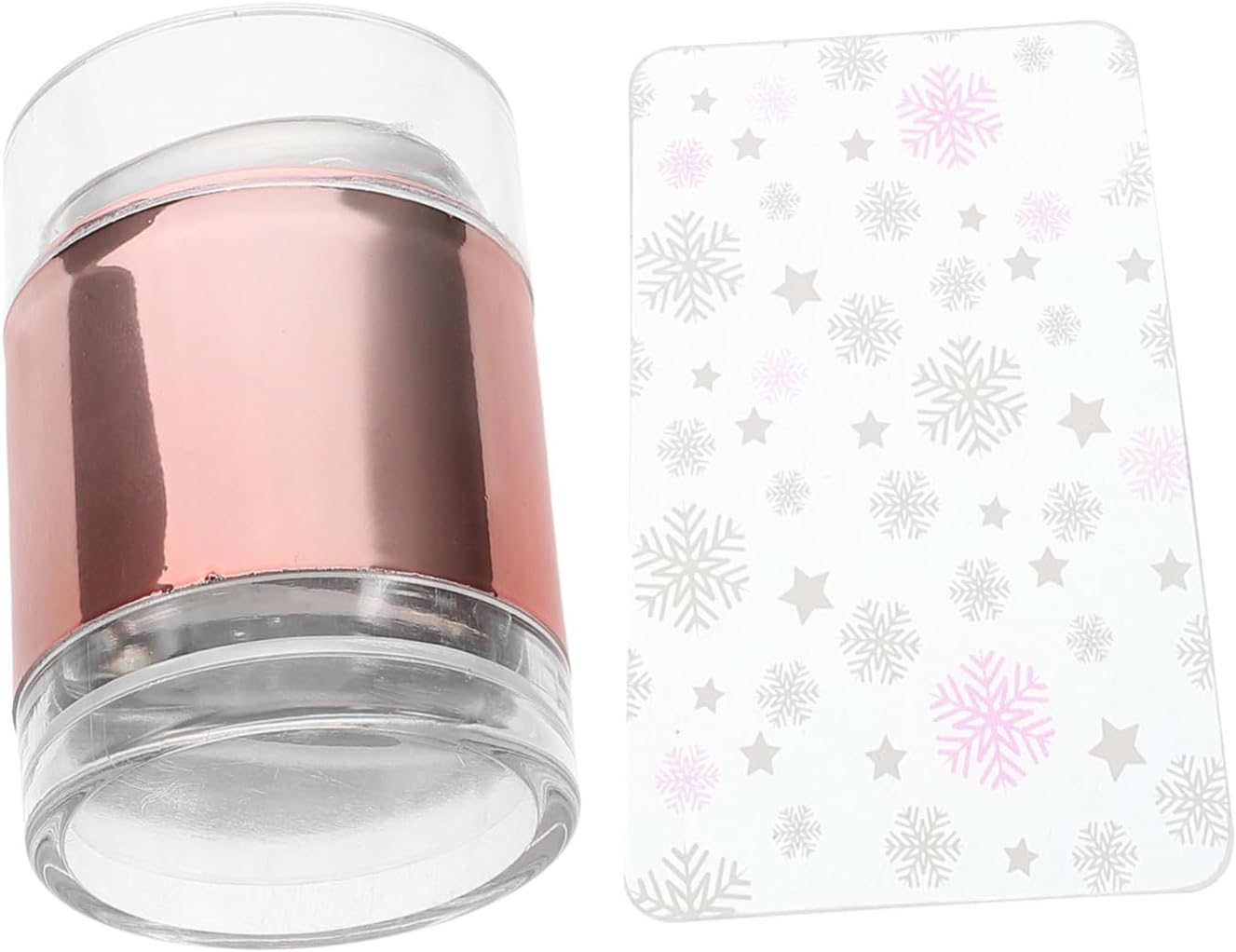 ARTSEWPLY Nail Art Stamper Set Diy Manicure Kit Butterfly Pattern Plate Precision Nail Art Tools for Home Use