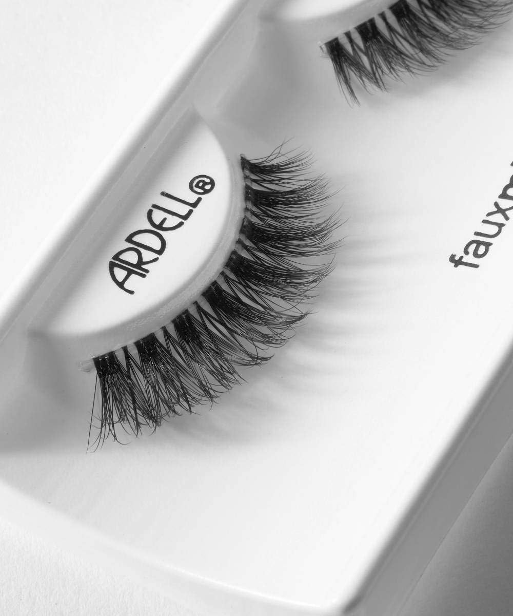 Ardell Faux Mink Wispies Lashes, Demi Black (Pack of 2) image number 2