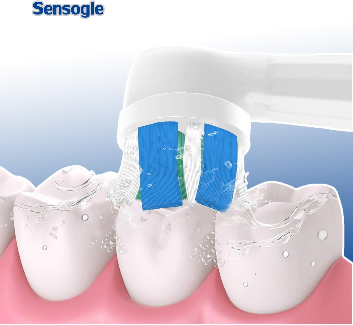 Io Ultimate Clean Toothbrush Heads Compatible with Oral-B Io 3/4/5/6/7/8/9/10 Series, Gentle Care Replacement Brush Heads image number 6