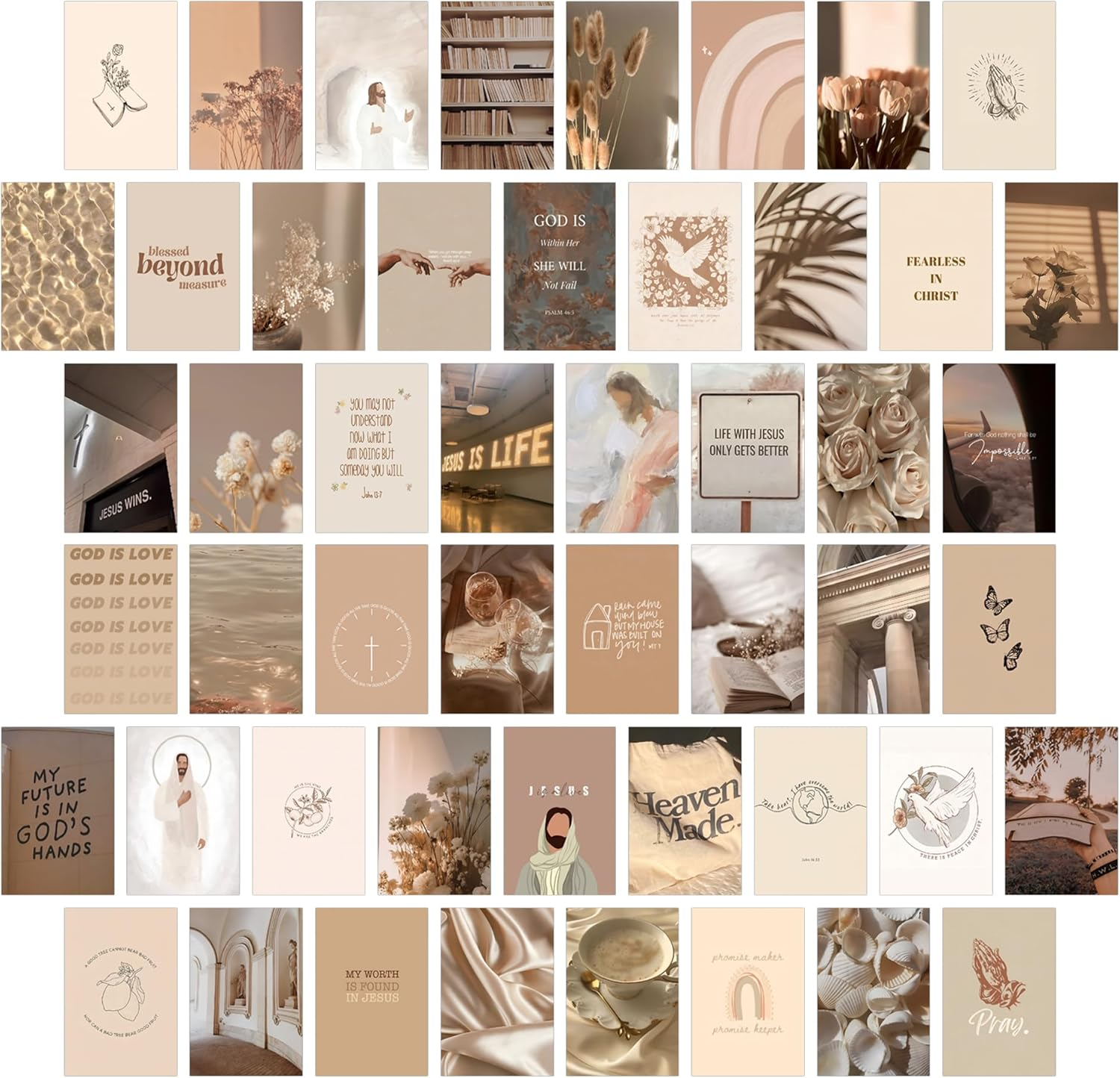 Pink Room Decor Aesthetic,Pink Wall Collage Kit Posters for Room Aesthetic Posters Prints,Pink Aesthetic Dorm Room Decor for Teen Girl (50Pcs 4X6 Inch)