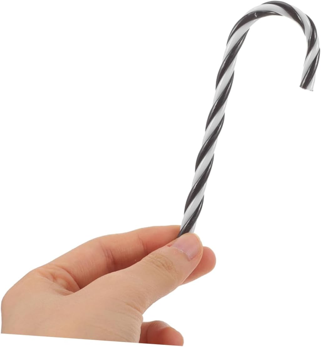 MERRYHAPY 12Pcs Candy Cane Pendants Christmas Decorations Indoor Hanging Ornaments Christmas Tree Adornments For image number 1