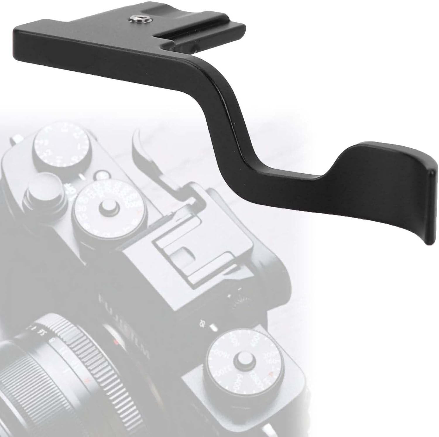 Thumb Grip, Aluminum Alloy Thumb up Hand Grip for Fuji XT30 Camera Accessories (Black)