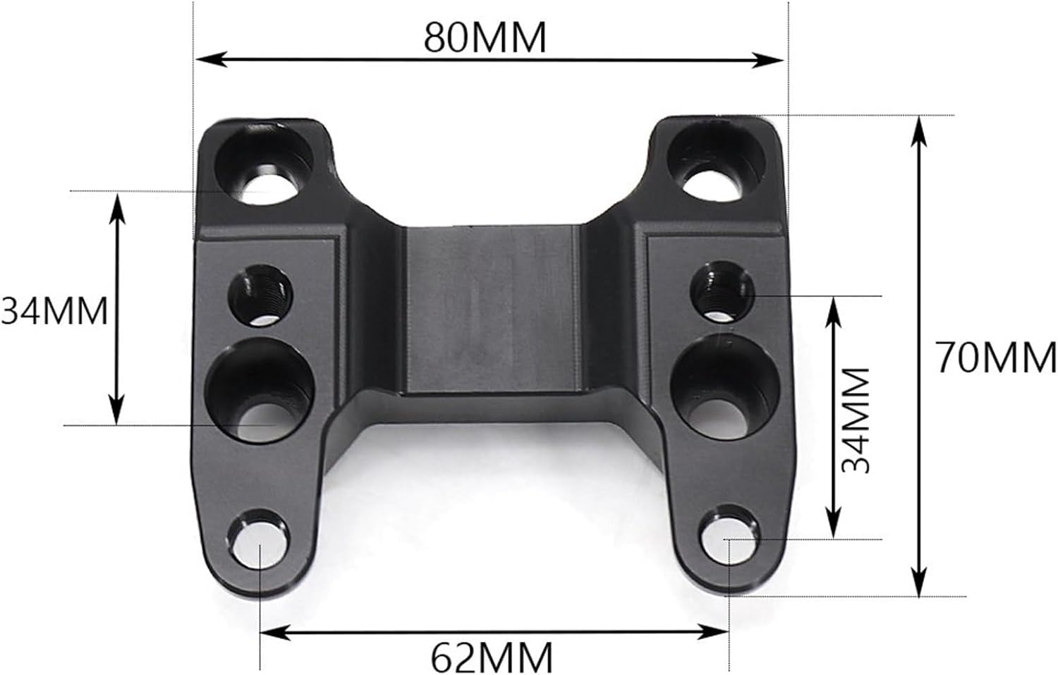 Handlebar Parts Decoration Accessories Motorcycle Handlebar Riser for T-MAX560 Handle Bar Clamp Aluminum image number 4