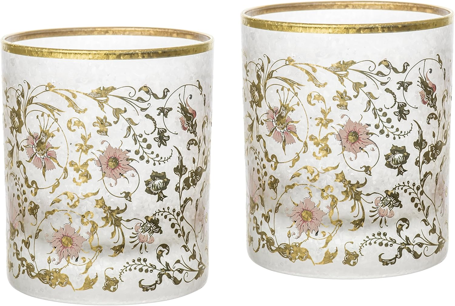 ADERIA S6102 El Dorado Rock Glasses, Pair Set, Arabesque Gold, 10.1 Fl Oz (300 Ml), Made in Japan, Presentation Box, Father'S Day, Mother'S Day, Respect for the Aged, Whiskey Glasses, Stylish, Birthday, 60Th Birthday, Celebration, Men'S, Birthday Gift, Thin, Retirement, Wedding, Shochu, Whiskey Glass image number 6