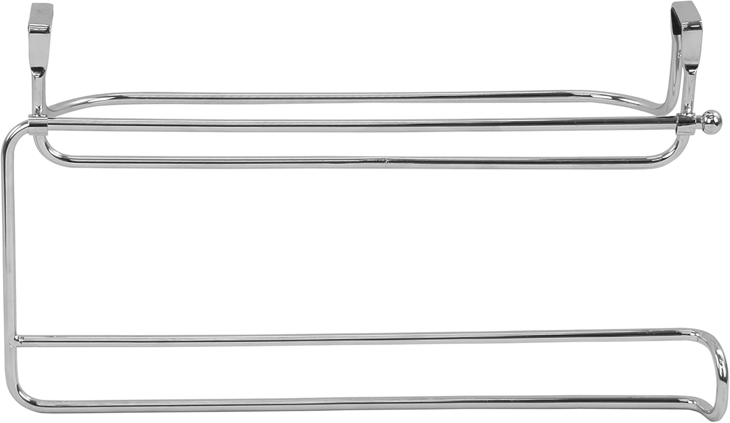 Spectrum Diversified Duo over the Cabinet Towel Bar & Paper Towel Holder, Chrome, Model:45870 image number 2
