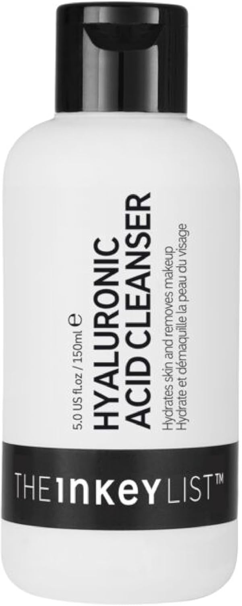 The INKEY List Hyaluronic Acid Cleanser 150Ml, Deeply Hydrating Skincare, Removes Makeup, Vegan Friendly, Suitable for All Skin Types image number 5