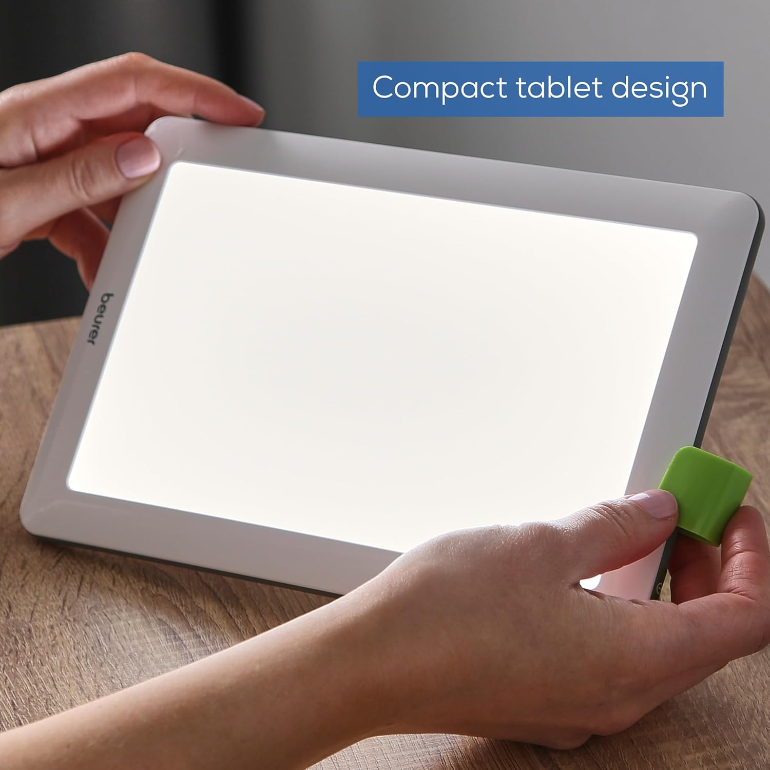 Beurer TL 30 Daylight Lamp, Light Intensity Approx. 10,000 Lux at 10 Cm Distance, Medical Device with LED Technology, Flicker and Uv-Free, with Variable Stand and Bag image number 5