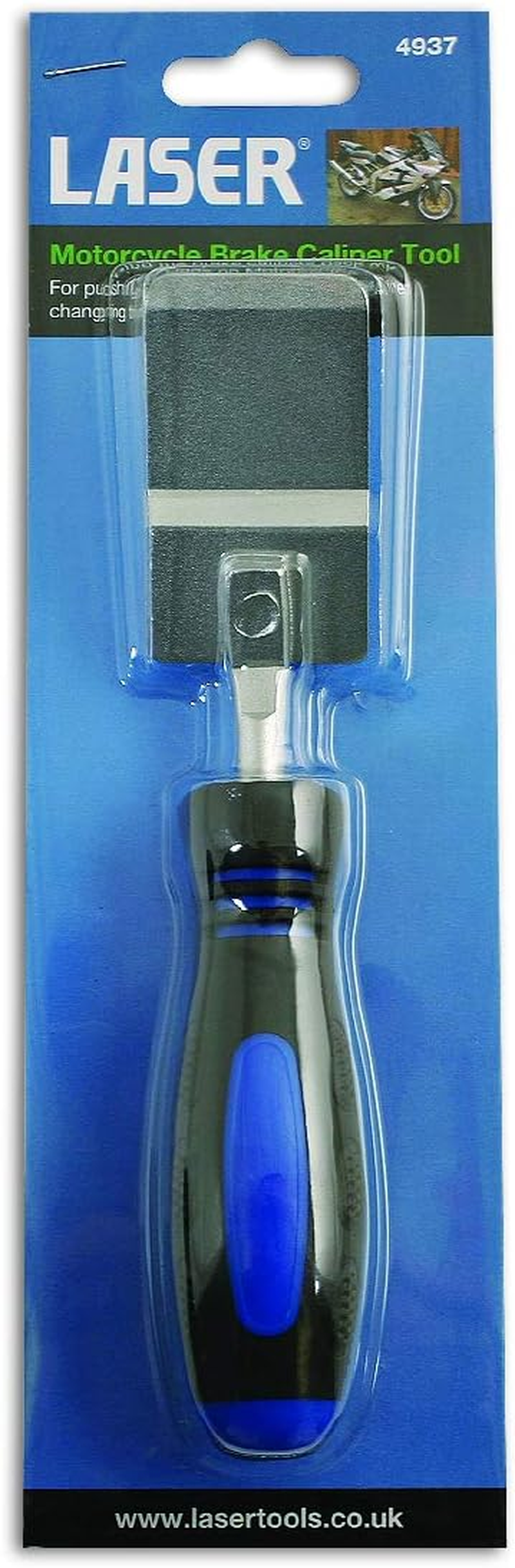 Laser 4937 Motorcycle Brake Caliper Piston Tool image number 1