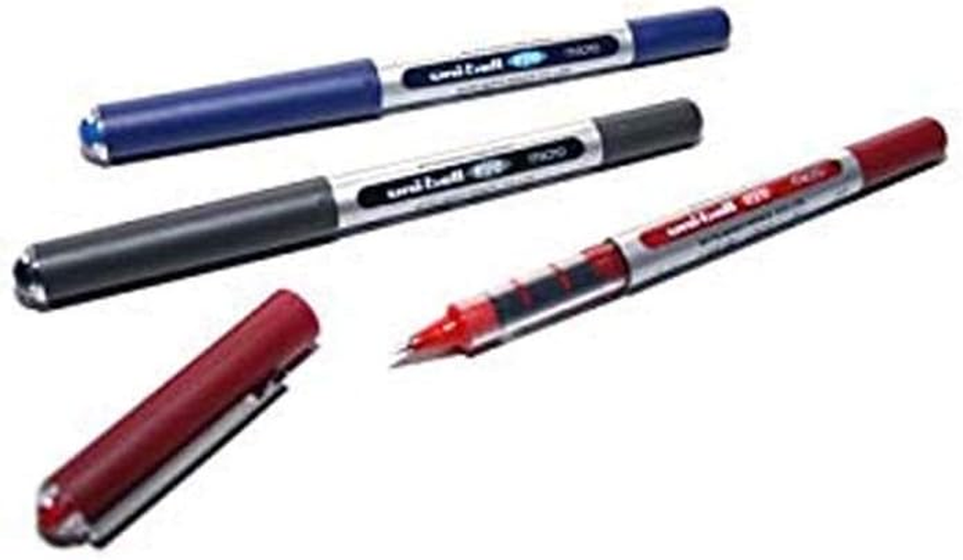 Uni-Ball Eye Micro UB150 Rollerball (Blue, Pack of 5 Pens)