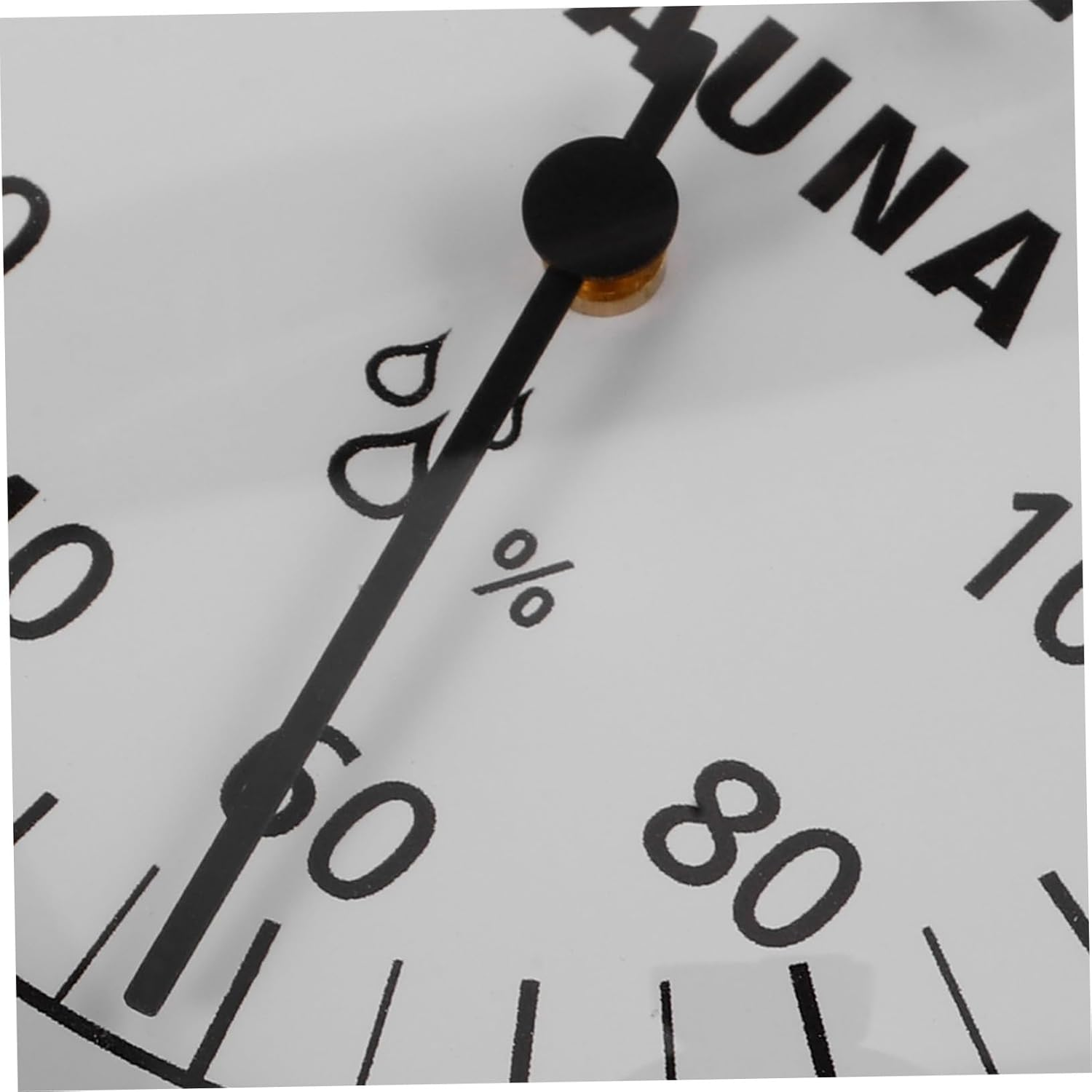 Ibasenice Practical Sauna Hygrothermograph with Scale for Accurate Temperature and Humidity Monitoring Wall-Hanging Design for Easy Installation in Sauna Rooms and Steam Baths image number 3