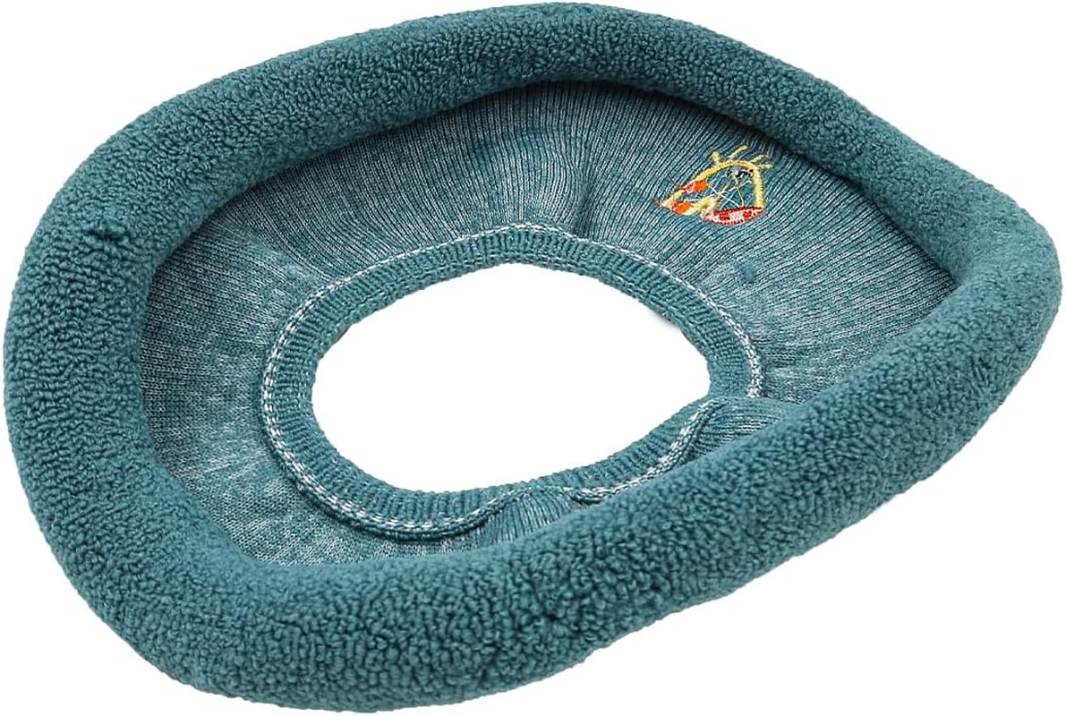 Set of 4 NUZAMAS Toilet Seat Covers Soft Toilet Cushion Toilet Cover with Flip Lid Handle Universal Portable Toilet Seat Washable Toilet Seat for Home Bathroom image number 3