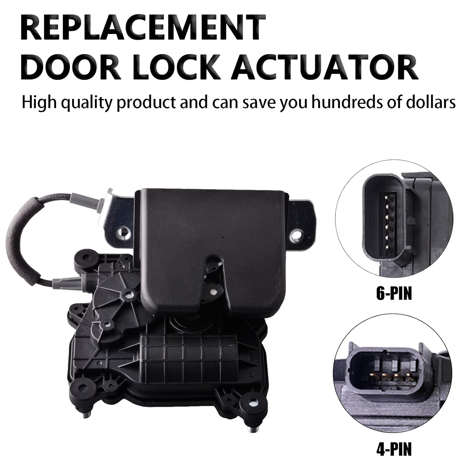 Rear Trunk Latch Assembly Compatible for Kia Sorento 2016-20 Replace Power Tailgate Door Latch Actuator 81230-C5100 image number 3