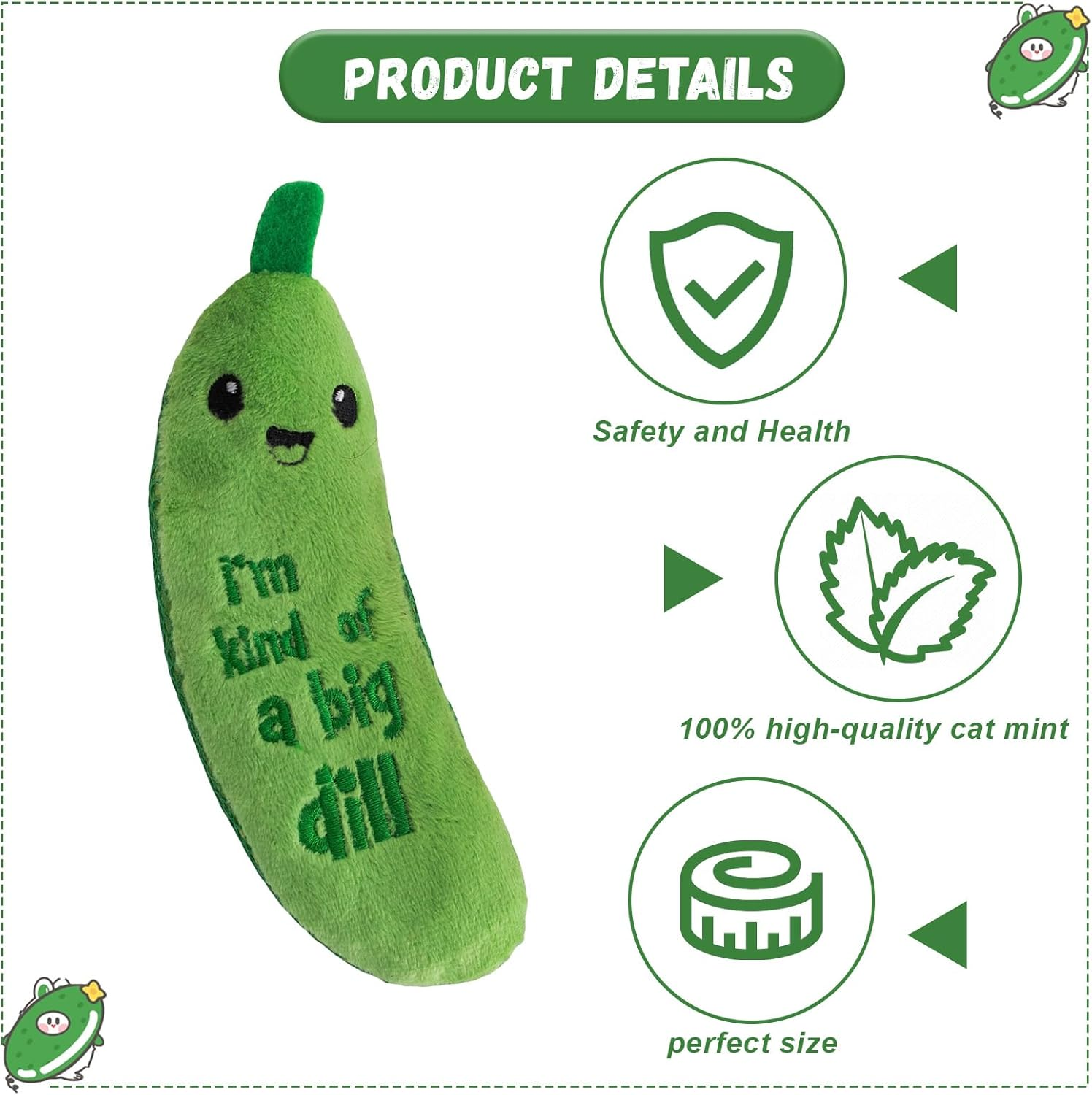 1Pcs Cat Toys,Cat Toy,Catnip,Cat Toys for Indoor Cats,Kitten Toys,Cat Chew Toys for Cat Kitten Kitty image number 3