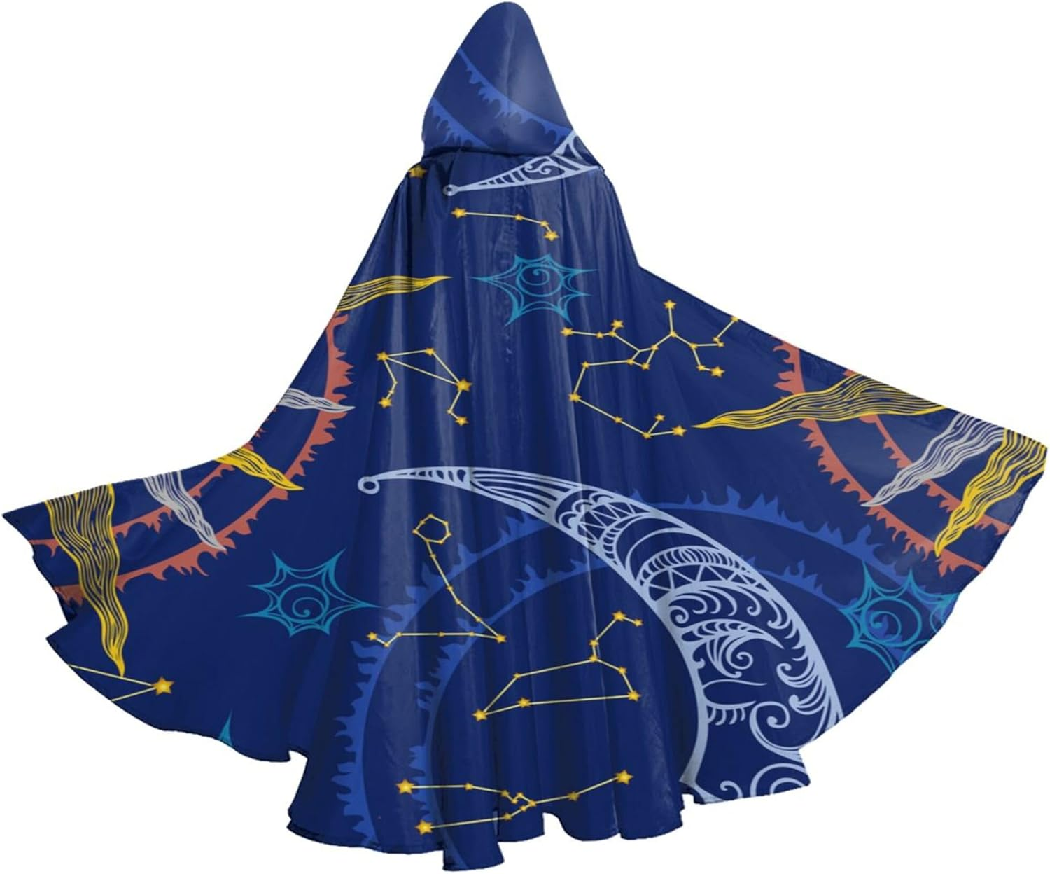 YETTA YANG Halloween Hooded Robe Cloak for Adult Men Women Christmas Hoodies Cape Cosplay Cosplay Costumes