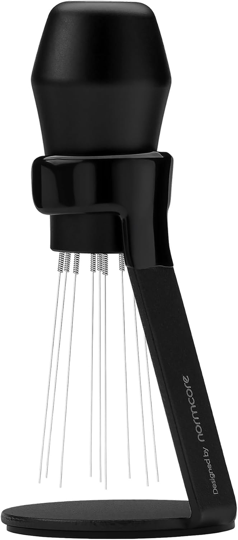 Normcore WDT Tool with Stand V3 for Mixing Ground Coffee | Espresso Coffee Stirrer | Coffee Needle Distributor with Base Coffee Tamper Distributor