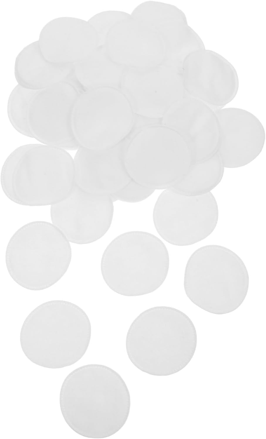 100Pcs Cotton Pads Facial Cleansing Rounds Makeup Remover for Face and Eyes image number 3