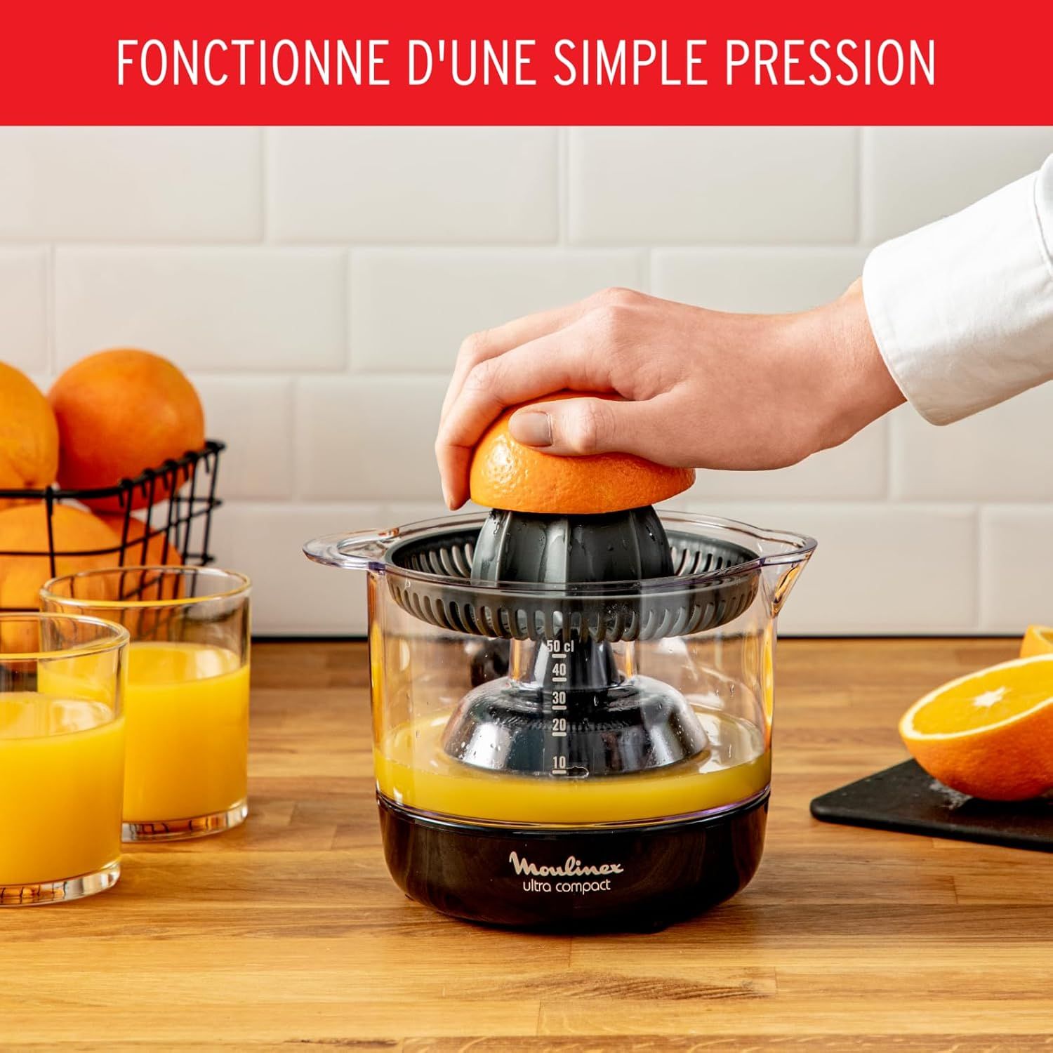 Exprimidor El&eacute;ctrico Moulinex Ultracompact 0,5 L image number 4
