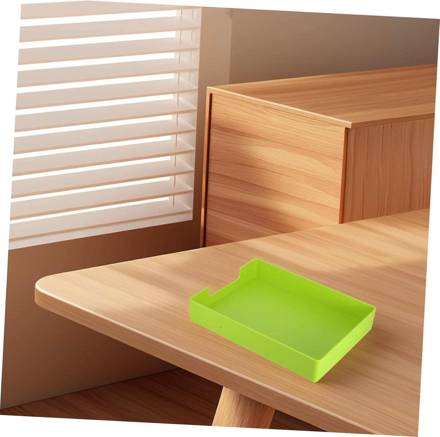 Sewroro Multipurpose Office Desk Paper Tray Organizer File Tray Desk Accessories Organizers Desktop Storage Box image number 6