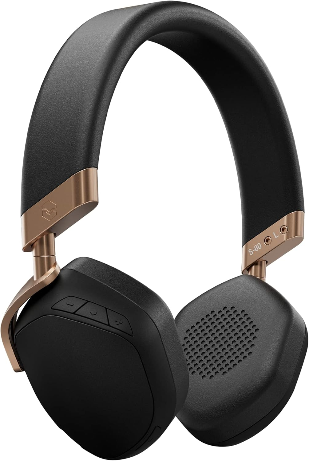V-MODA S-80 All-Wireless Headphones and Personal Speaker System. Sharp and Stylish Design. Punchy Sound, Tuned for Electronic Music. Mobile Editor App. Rose Gold. image number 1