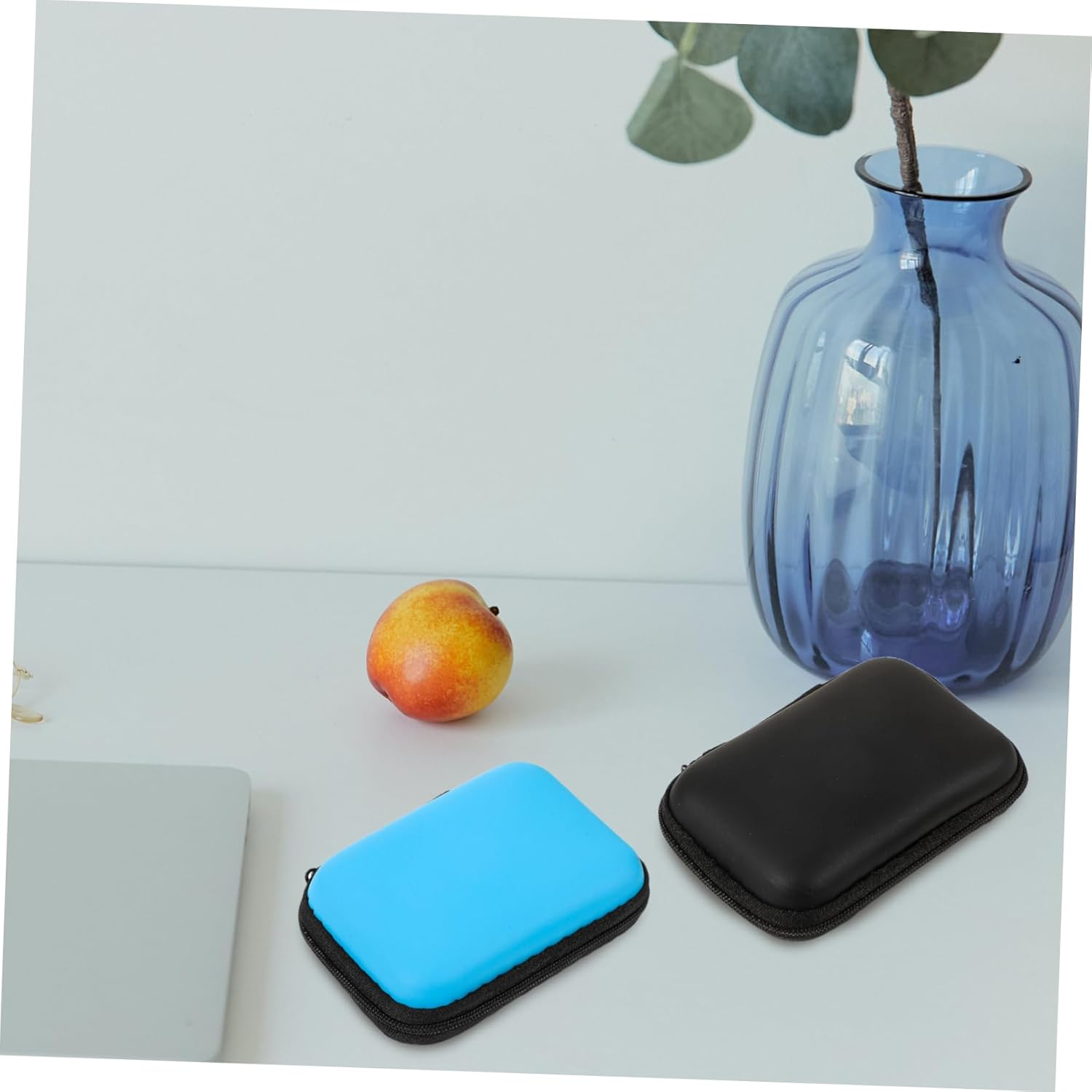 Jojofuny 2Pcs Portable Hard Drive Case Protective Storage Box for Travel Accessories Travel-Friendly Organizer for Accessories Clothing Shoes and Cosmetics image number 3