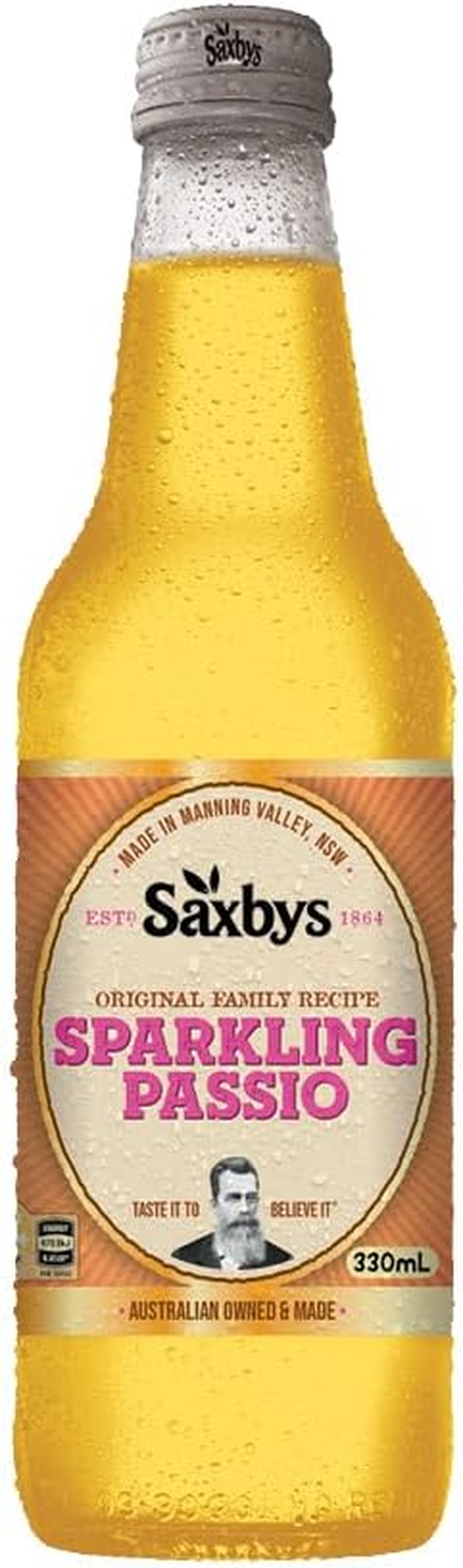Saxby'S Sparkling Passio 330Ml X 15