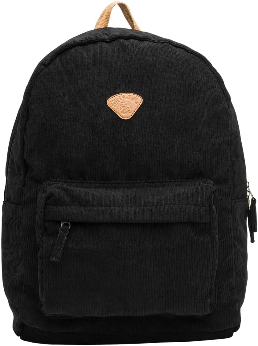 Billabong Schools Out Cord 20L Backpack for Women 24E653502, Black Pebble, One Size image number 1