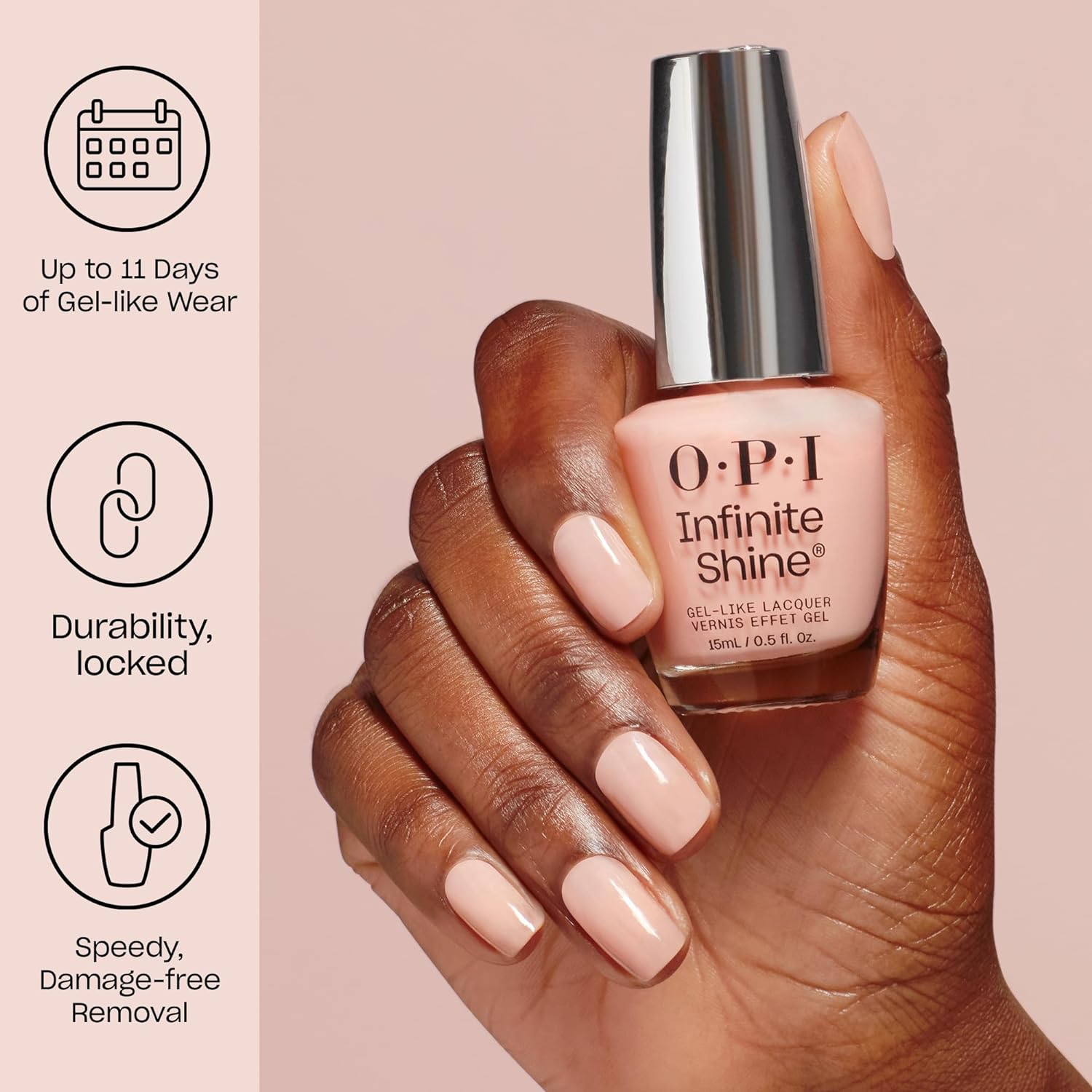 OPI Infinite Shine Funmetal 15Ml image number 3