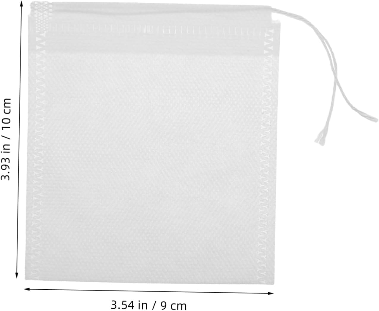 IWOWHERO 100Pcs Empty Tea Bags Multi-Function Loose Tea Bags Drawstring Sealing Bags Convenient Tea Bags Portable Tea Filtering Bags Kitchen Spice Bags image number 6