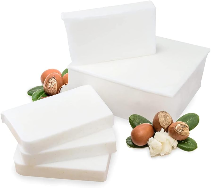 Primal Elements Shea Butter - Moisturizing Melt and Pour Glycerin Soap Base for Crafting and Soap Making, Vegan, Cruelty Free, Easy to Cut - 5 Pound image number 2