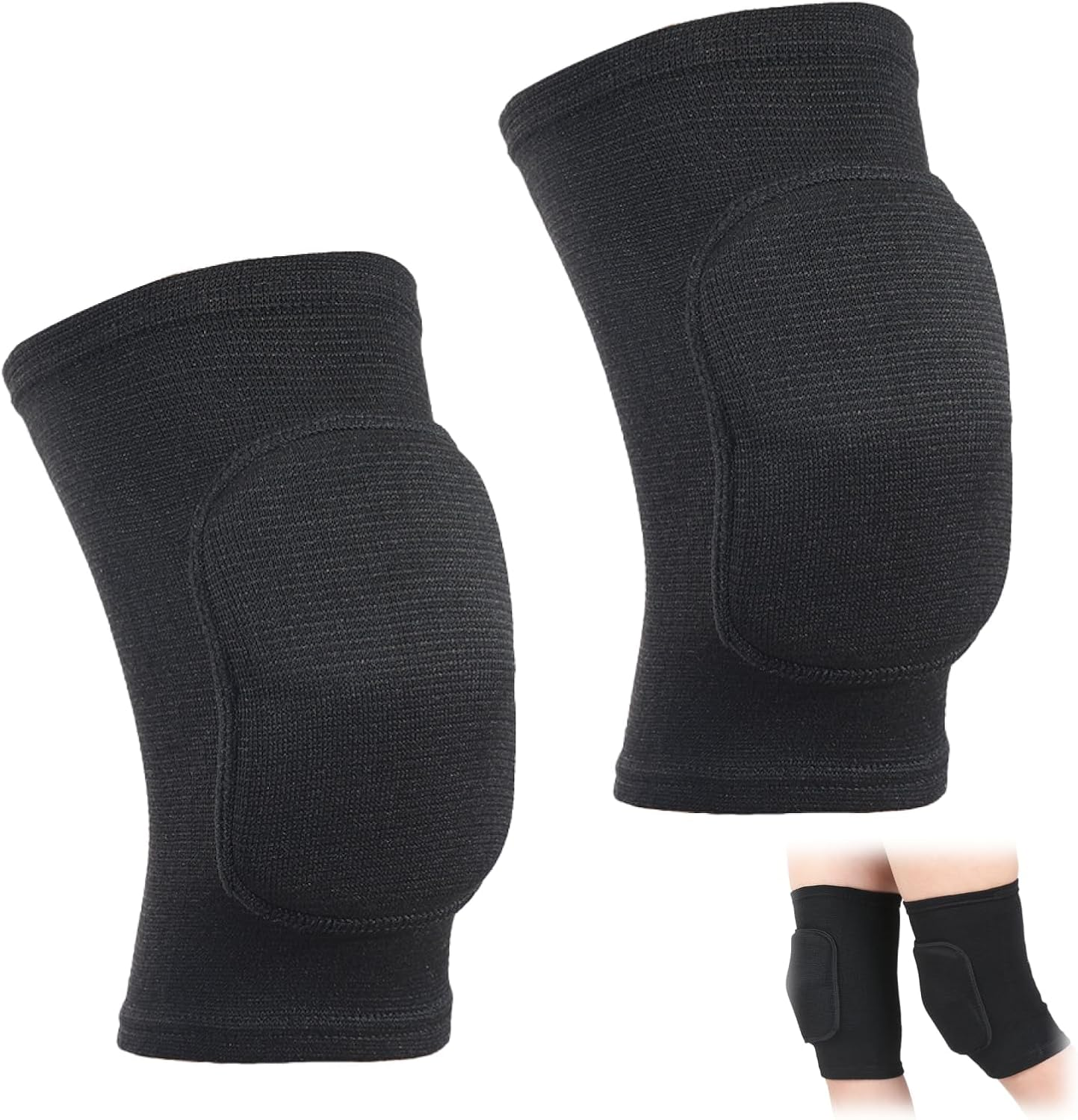 Premium Multi-Purpose Soft Breathable Knee Pads for Adults, for Sports Including Volleyball, Dance, Football, Yoga, Basketball, Skating, Ergonomic Design for Optimal Protection image number 2