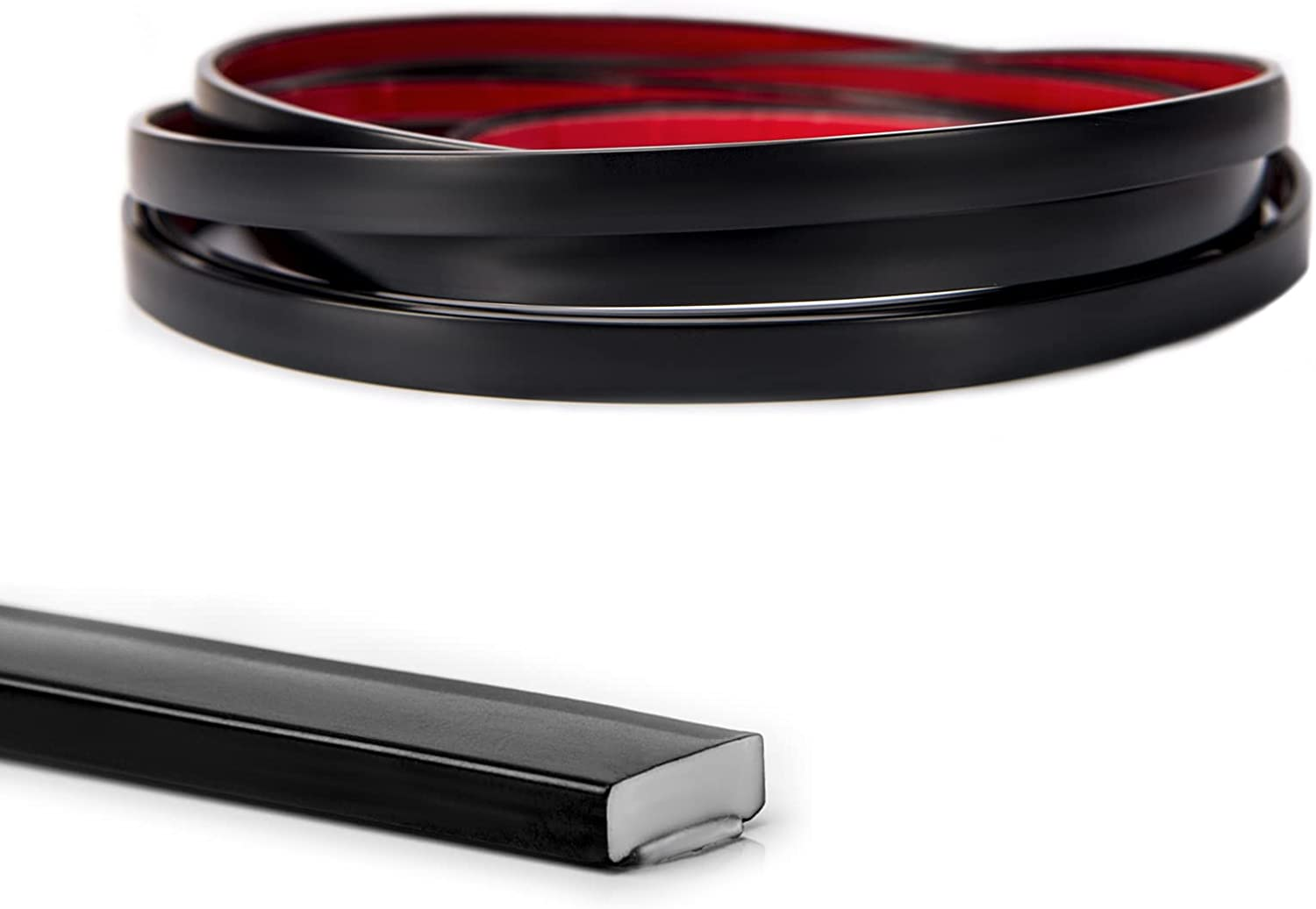 Art3D Peel and Stick Flexible Vinyl Molding Trim for Wall Tile Edges, Kitchen Backsplash, Mirrior Frame, 3 Metres, Stainless Steel