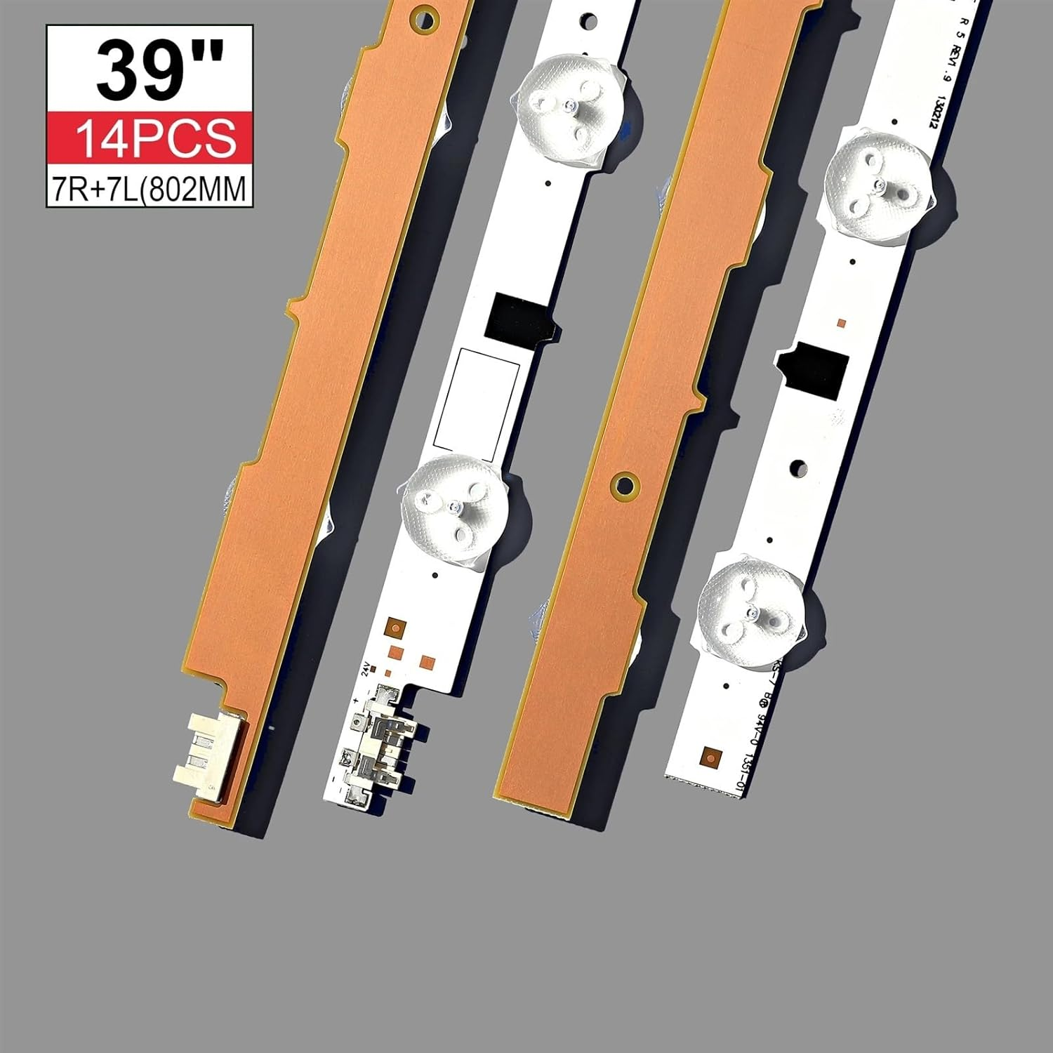 KBCTFWP LED Backlight Strip Fit for Sam-Sung 39" TV UA39F5008AR UA39F5088AR CY-HF390BGAV2H 2013SVS39F D2GE-390SCA-R3 D2GE-390SCB-R3 UE39F5000 image number 5