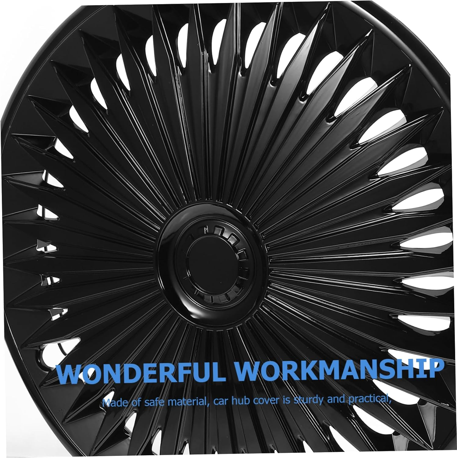 HEALEEP Automotive Wheel Decorative Car Hub Cover Easy Install Black for Car Vehicle image number 4